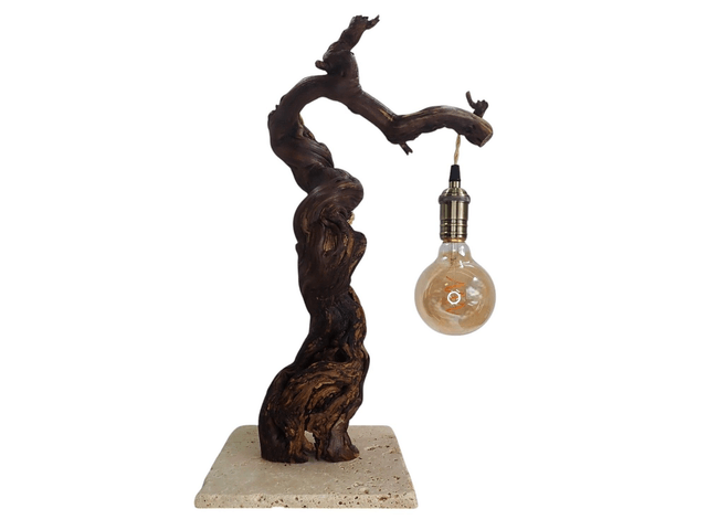 Lampe pied de vigne