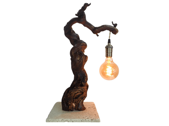 Lampe pied de vigne