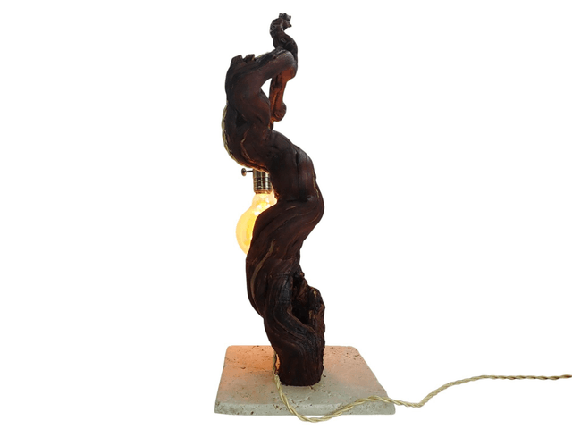 Lampe pied de vigne