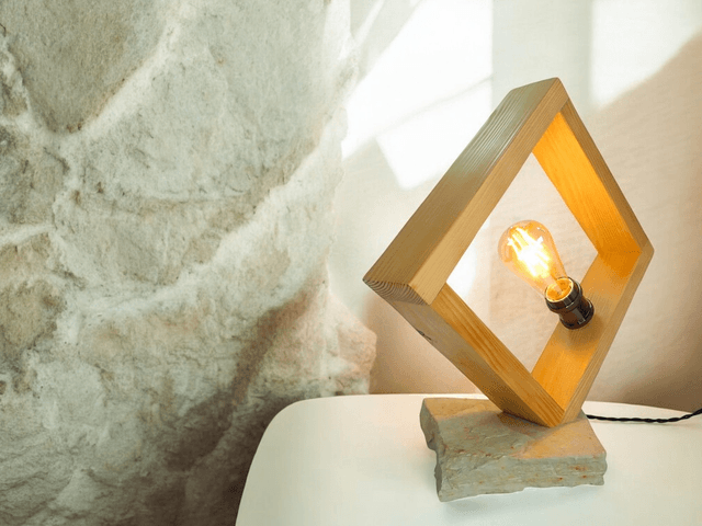 Lampe carré