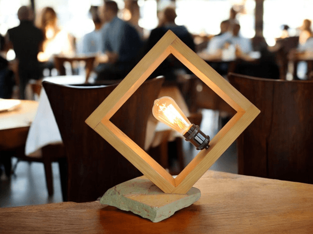Lampe carré